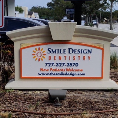 Smile Design Exterior Signage